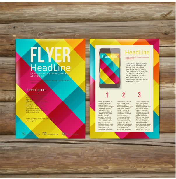 宣传册传单设计模板图片下载