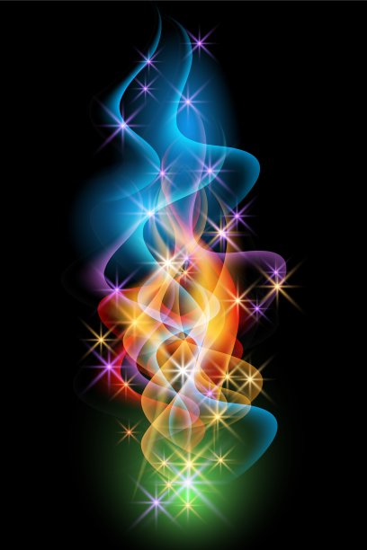 烟和星星图片下载