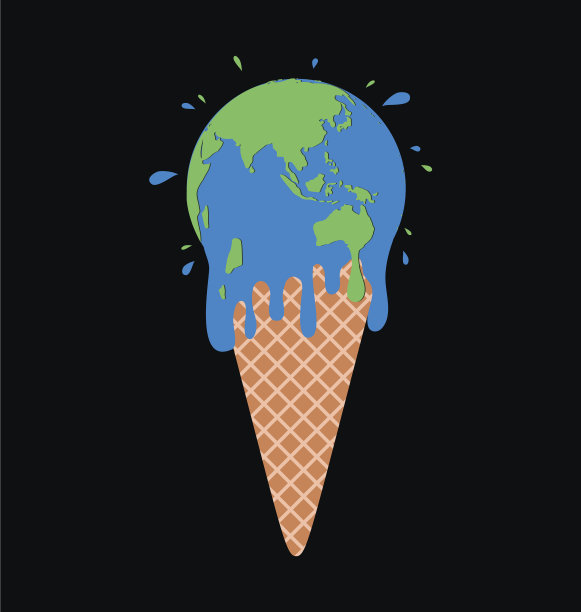 融化的地球图片下载