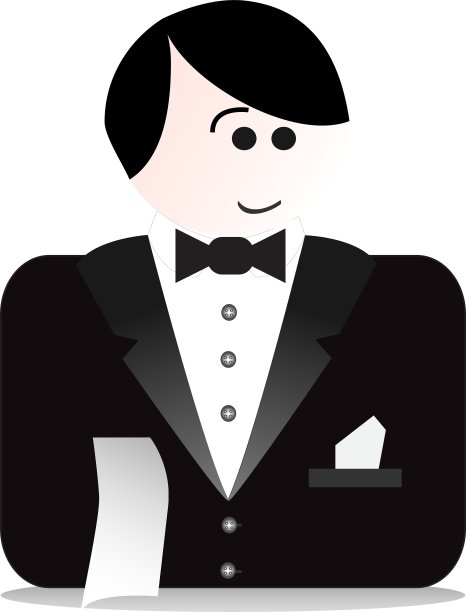 穿燕尾服的男人图片下载