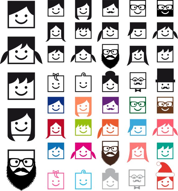 用户头像人物图标设置图片下载