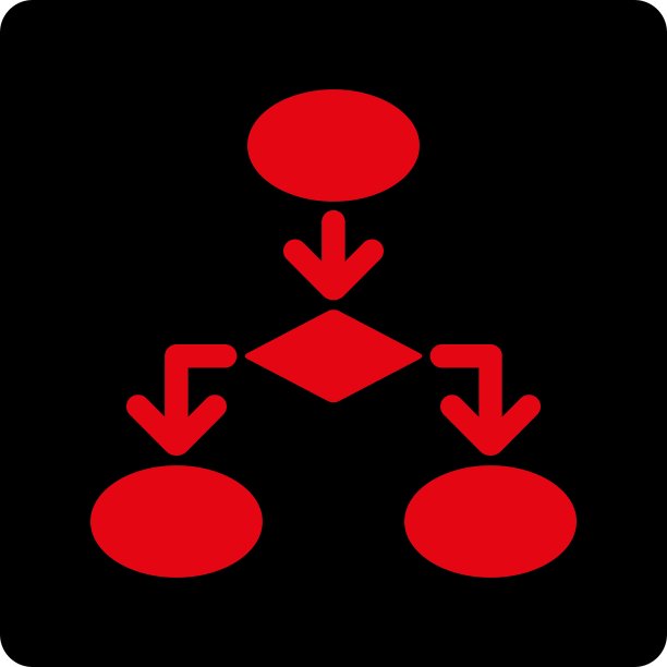 从商业按钮过度颜色设置流程图图标图片下载