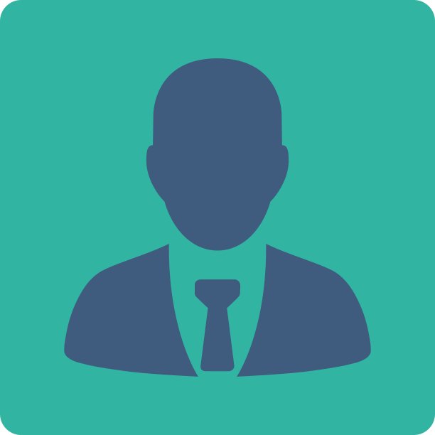 商人图标从商业按钮OverColor图片下载