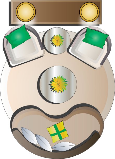 客厅家具顶视图组3图片下载