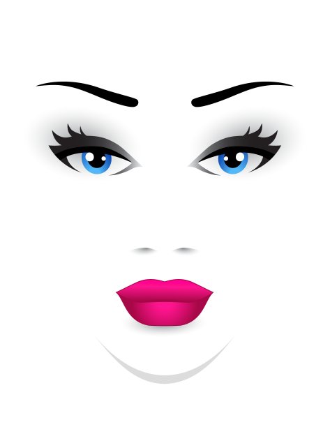 年轻女子的脸图片下载