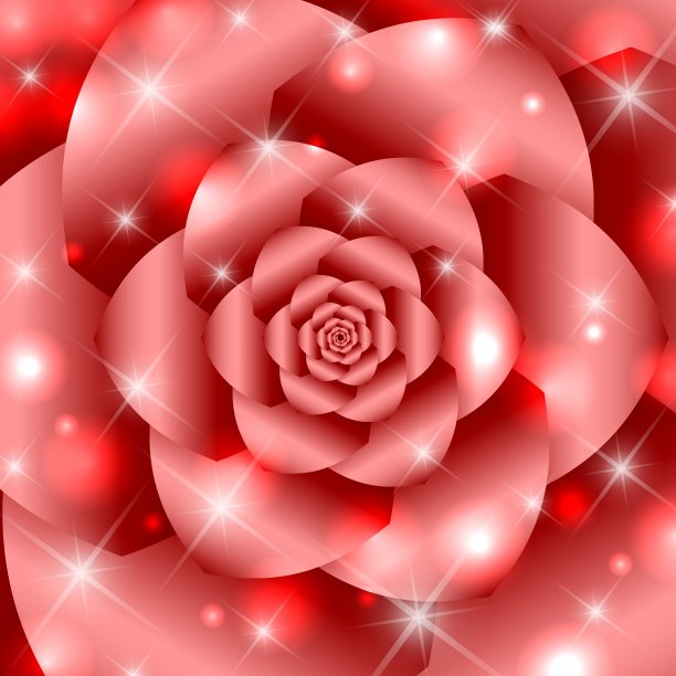 抽象的花朵背景图片下载