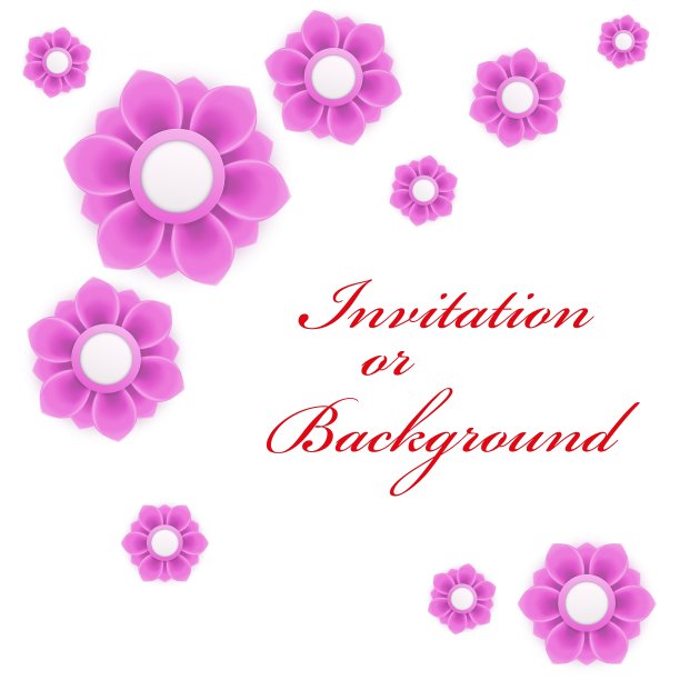 贺卡或背景用浅粉色的花图片下载