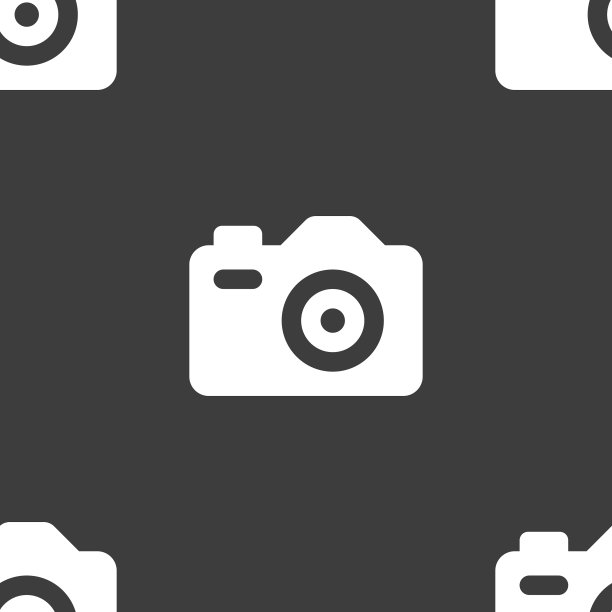 照片相机图标标志无缝模式上的灰色图片下载