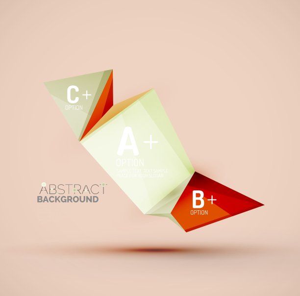 几何形状与样本文本摘要图片下载