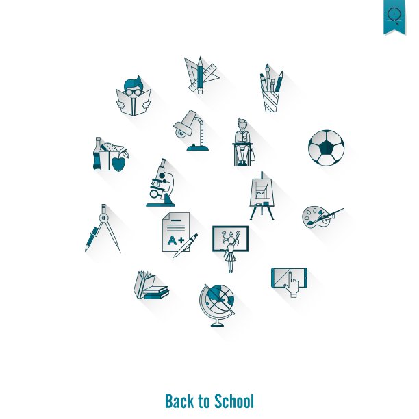 学校及教育图标图片下载