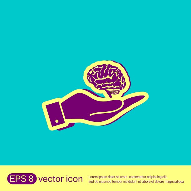 手握大脑，头脑和科学图片下载