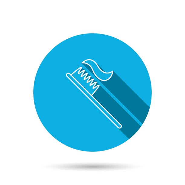 牙刷图标牙膏标志图片下载