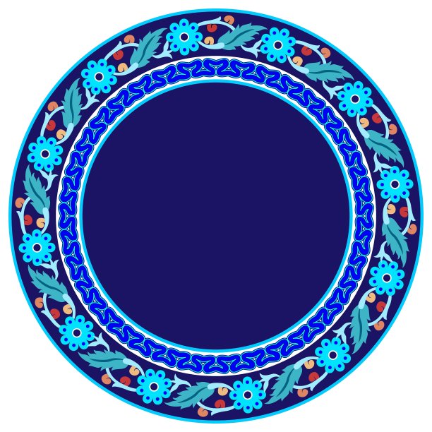 仿古奥斯曼边界和镜框系列二十图片下载