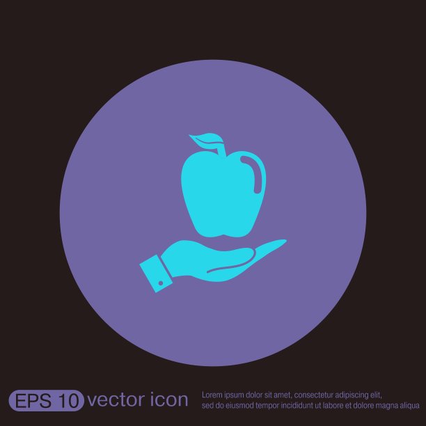 手拿着苹果图片下载