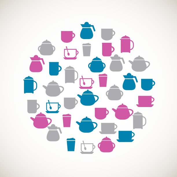 茶彩色图标图片下载