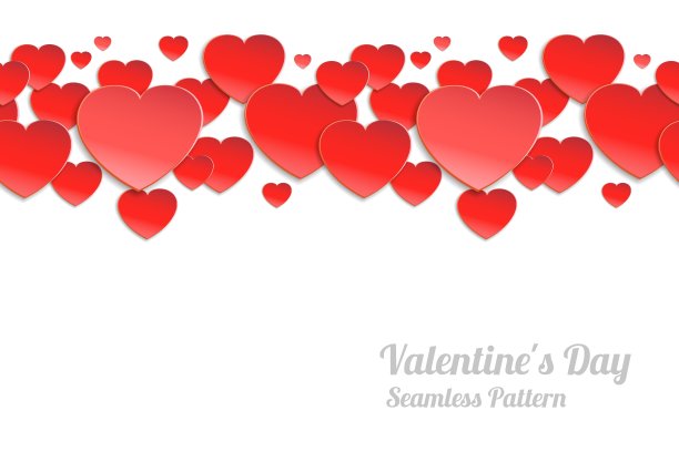 情人节无缝背景图片下载