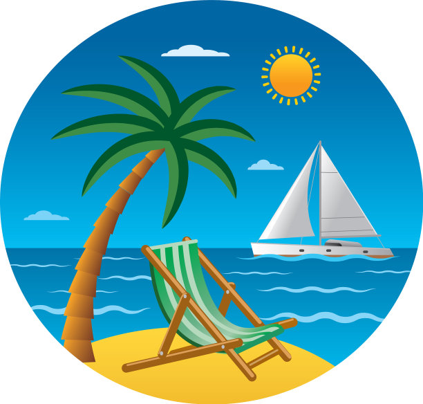 海滩度假图片下载