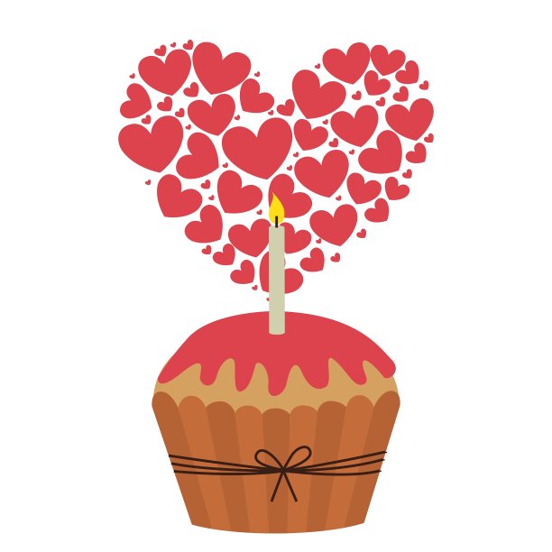 爱你卡片设计图片下载