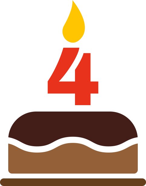 生日蛋糕以蜡烛的形式图片下载