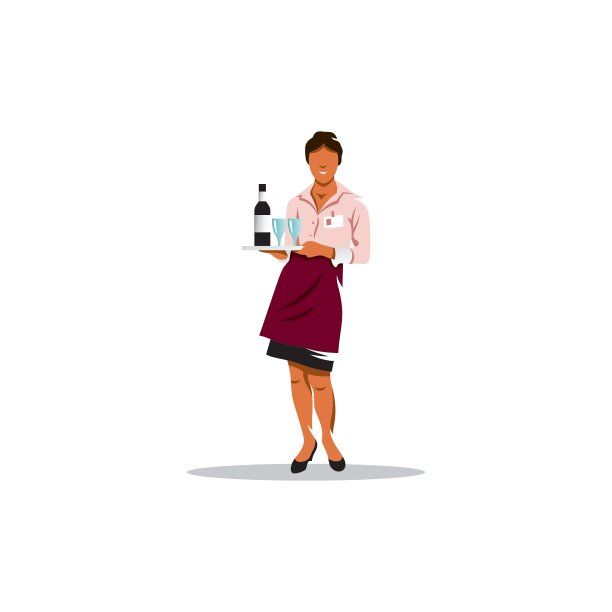 服务员用托盘图片下载