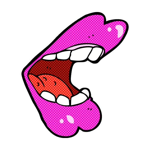 漫画卡通万圣节嘴图片下载