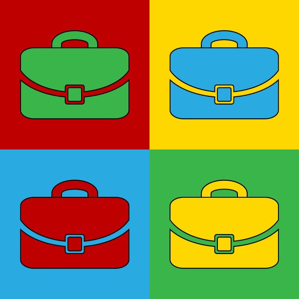 波普艺术的投资组合图片下载