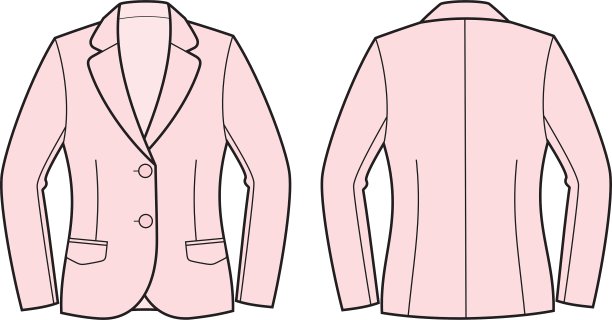 女性商务夹克图片下载