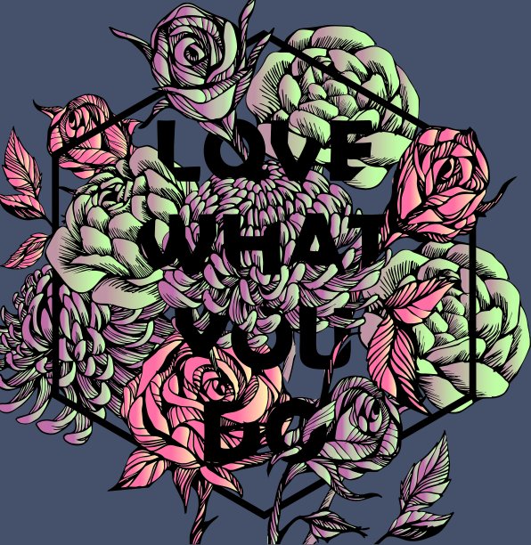 美丽的花卉背景艺术图片下载