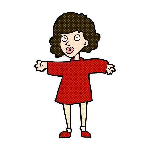 神经质的女人图片下载