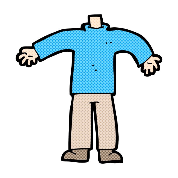 漫画卡通男性身体混合和搭配漫画图片下载