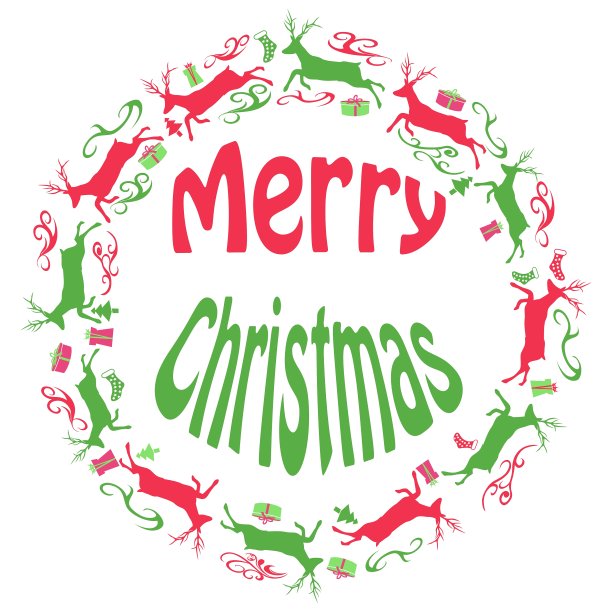 圣诞贺卡设计图片下载