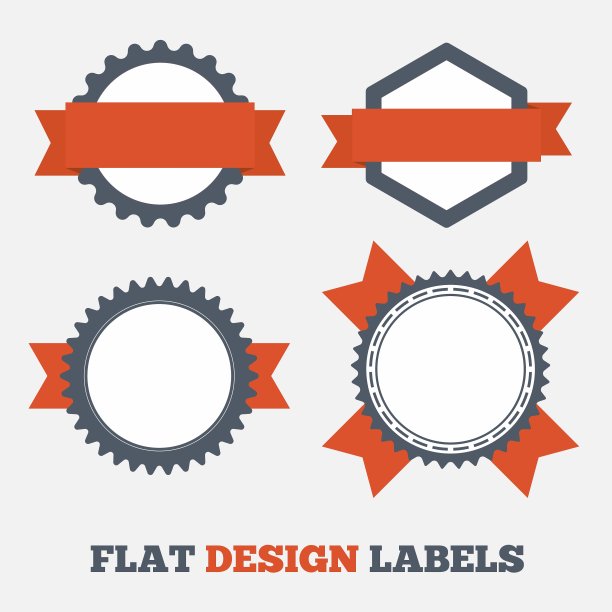 平面设计标签图片下载