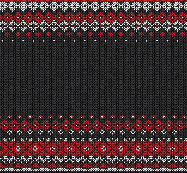 斯堪的纳维亚或俄罗斯风格的针织背景图片下载