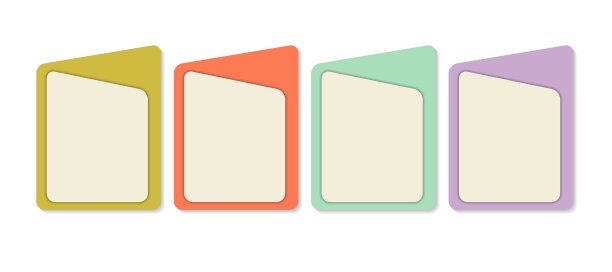 商业信息图表模板图片下载