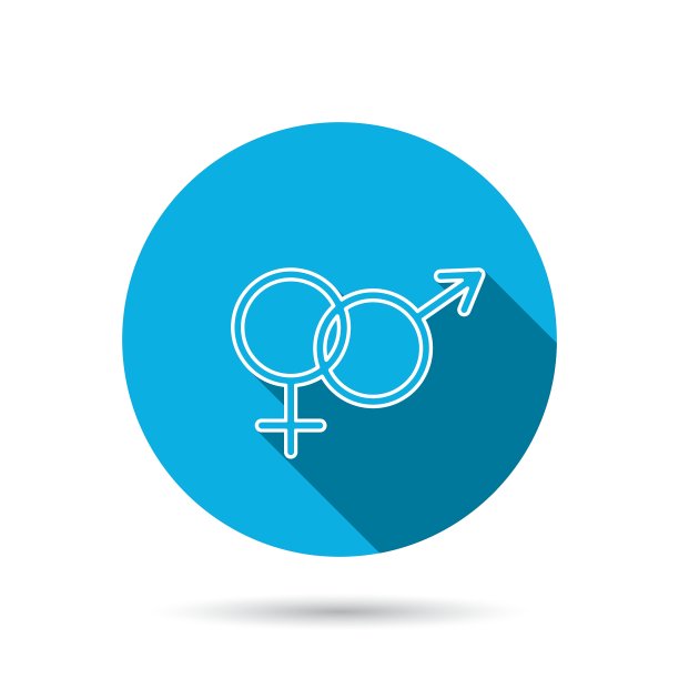 男性和女性偶像传统的性标志图片下载