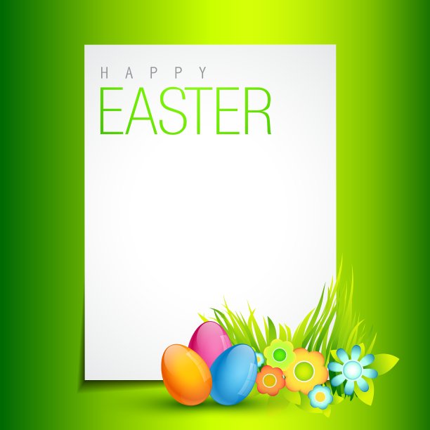 漂亮的复活节设计图片下载