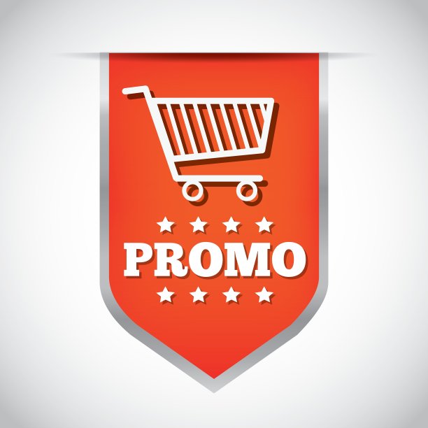 购物促销彩色标签标签图片下载