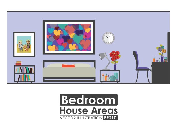 可爱的手绘插画图片下载