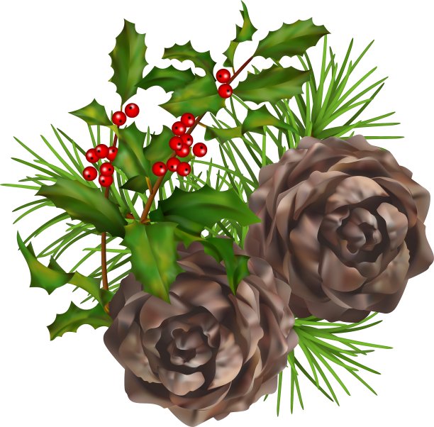 圣诞节组成图片下载