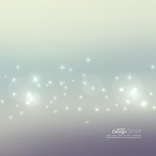 抽象模糊的背景与闪耀的星星图片下载
