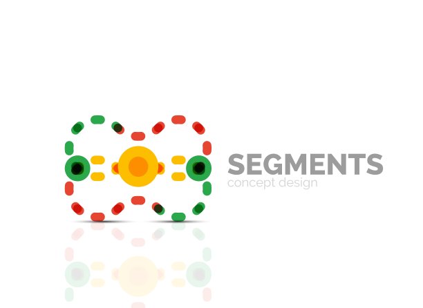 轮廓最小抽象几何标志图片下载