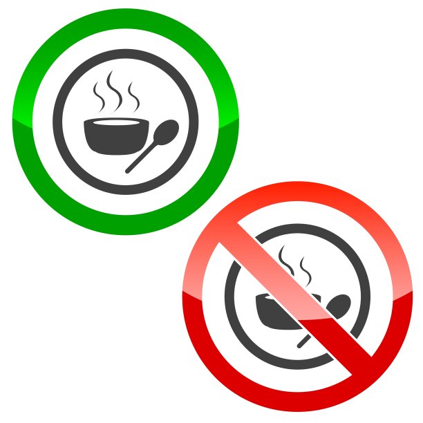 热汤许可标志图片下载