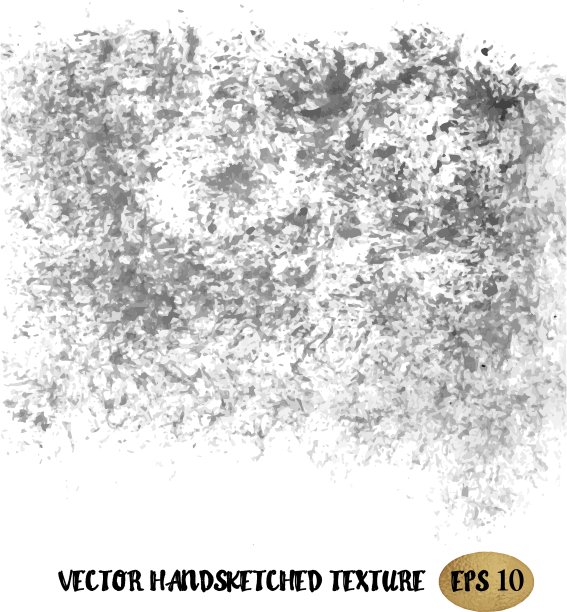 垃圾油墨手绘纹理Eps10涂鸦图片下载