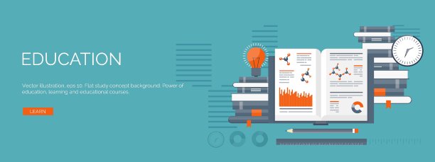 扁平化研究背景设置图片下载