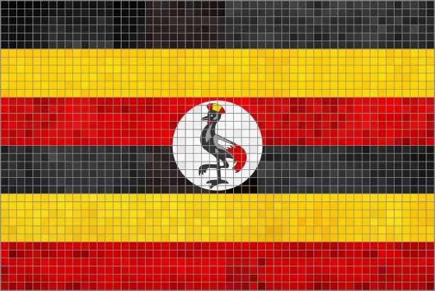 乌干达国旗图片下载