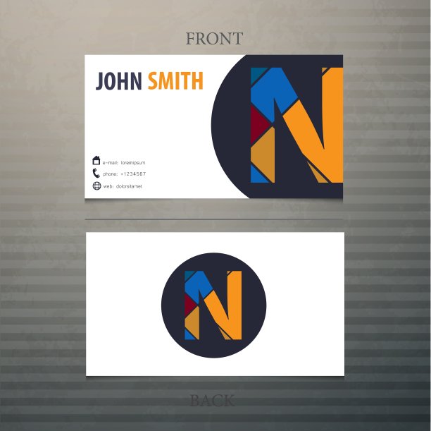 名片模板图片下载