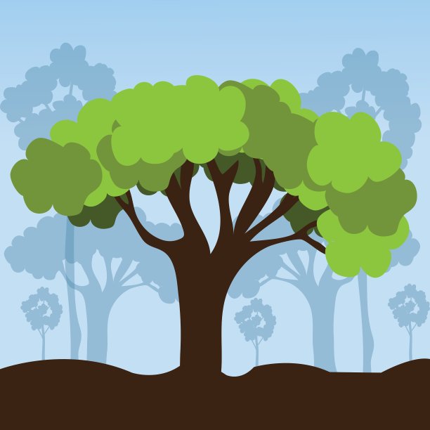 森林的设计图片下载