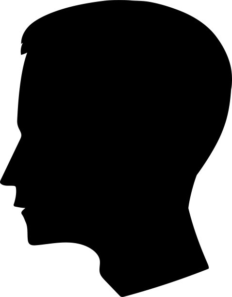人头部轮廓图片下载
