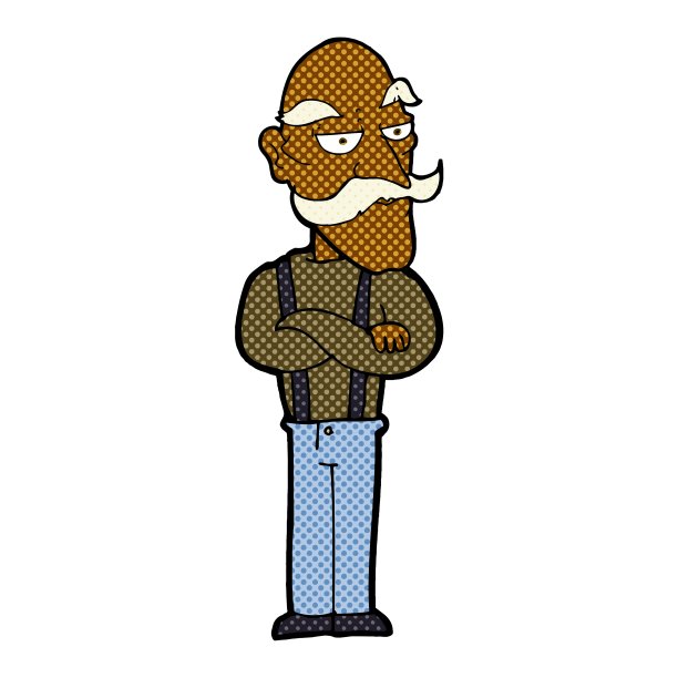 漫画使老人感到厌烦图片下载