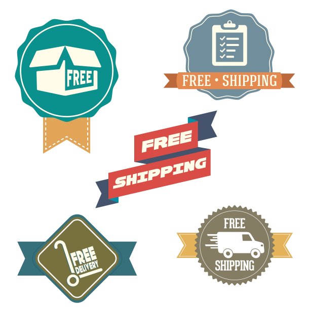 免费送货标签图片下载